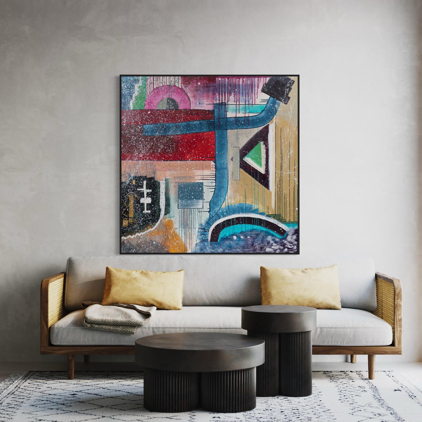 Canvas Print: "Cubus No°3"