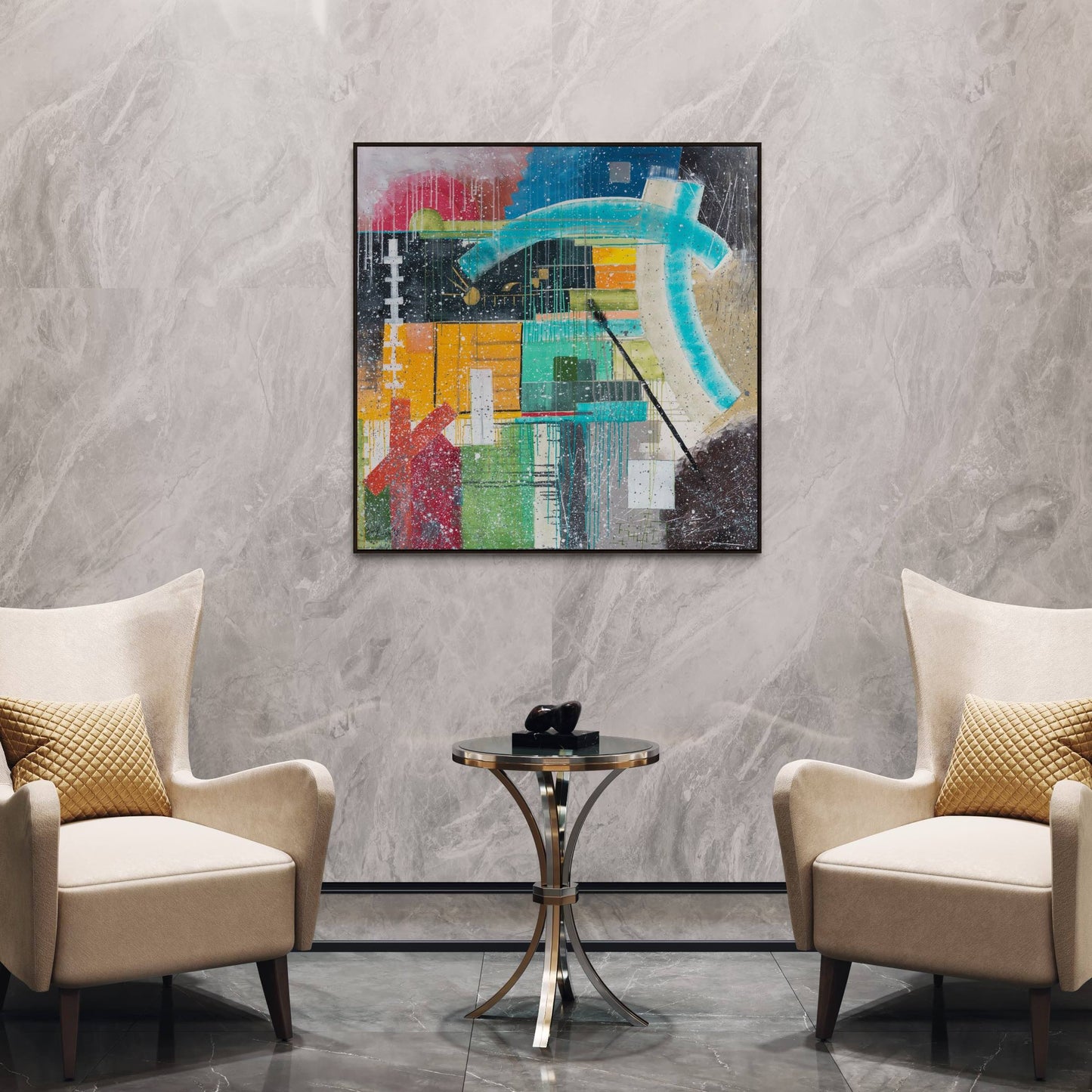 Canvas Print: "Cubus No°1"