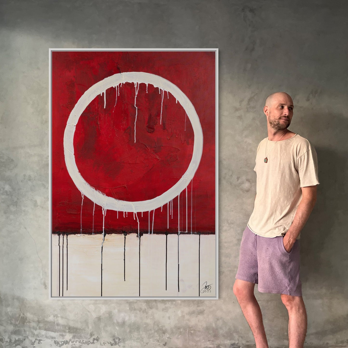 Canvas Print: "Tainted blood - endless love"