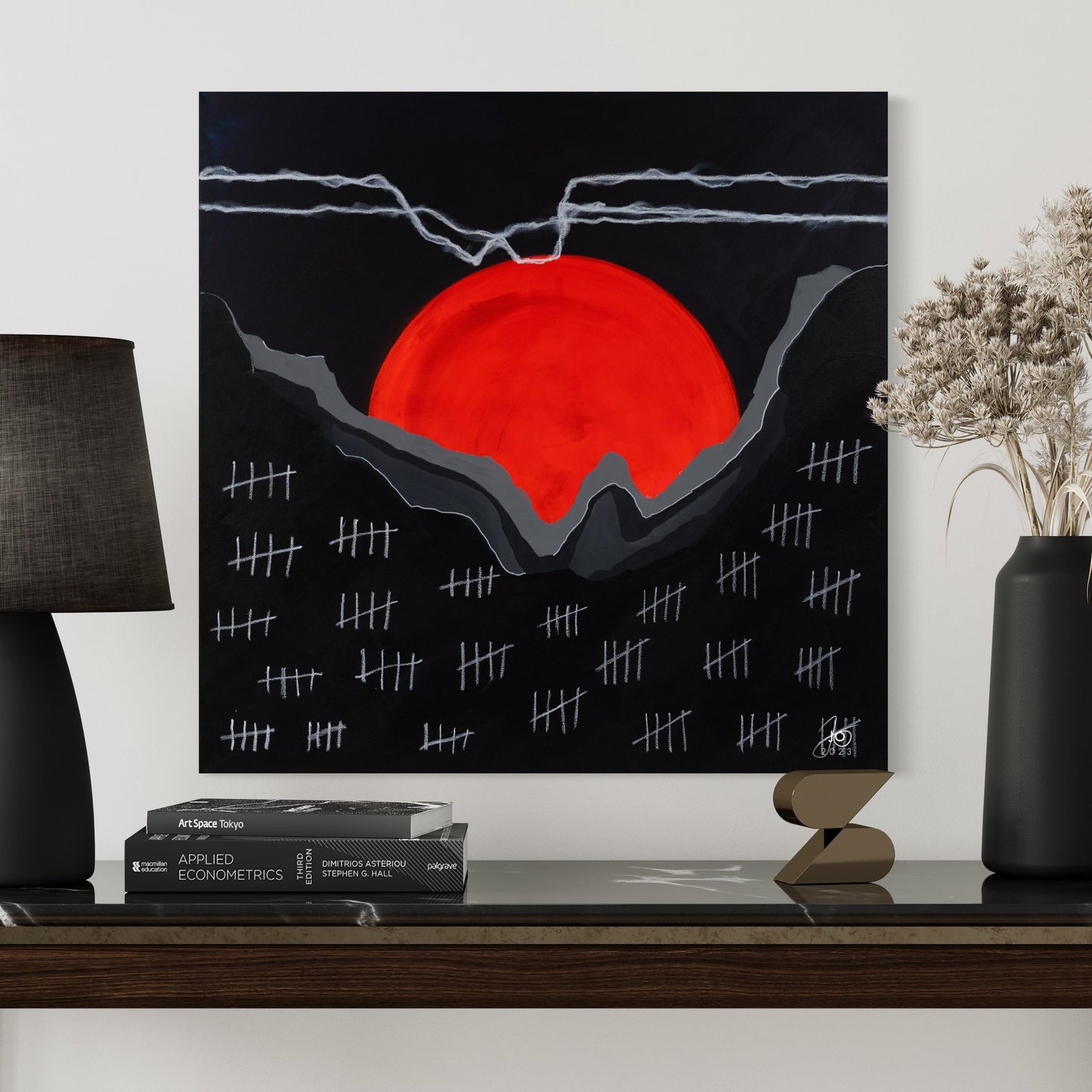 Canvas Print: "Counting the days"