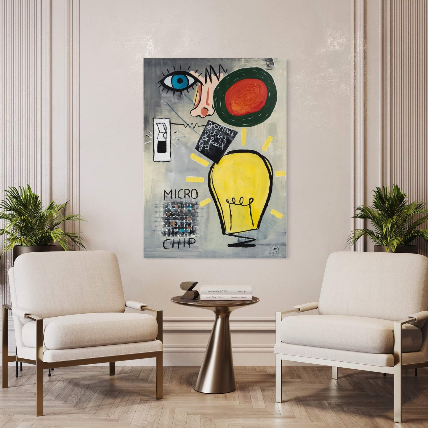 Canvas Print: "Meet Yourself"