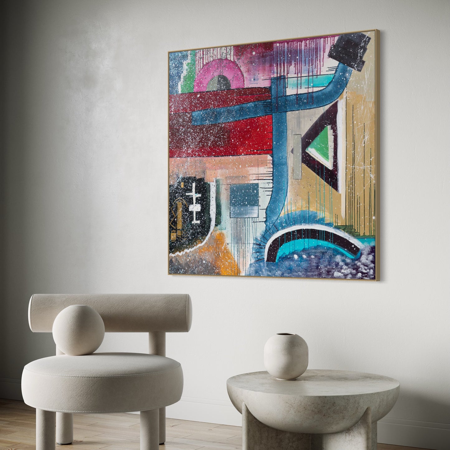 Canvas Print: "Cubus No°3"