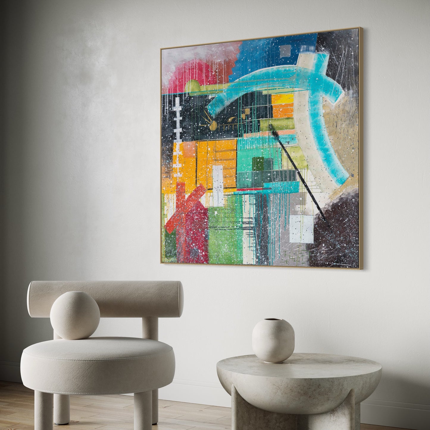 Canvas Print: "Cubus No°1"