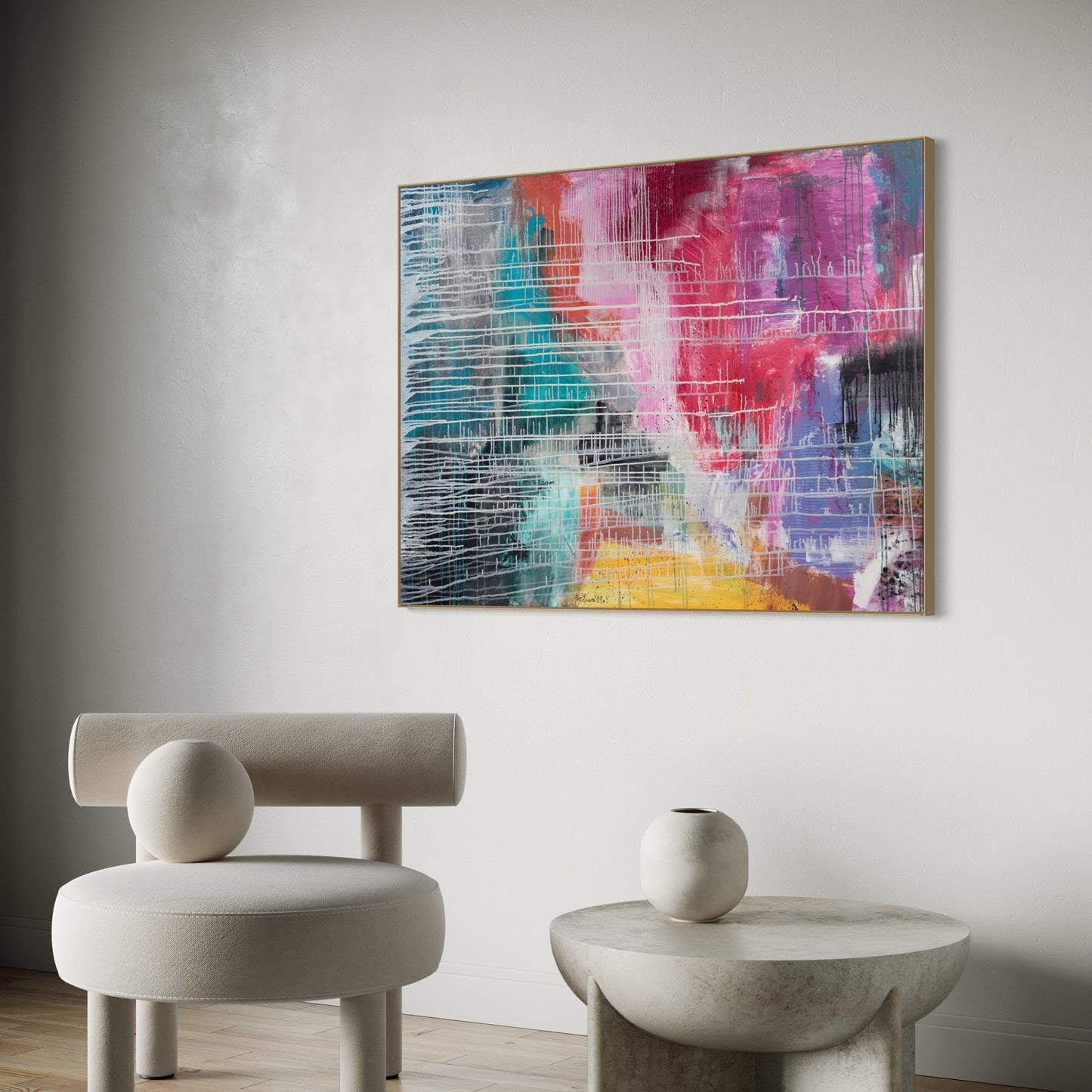 Canvas Print: "Fog of Happiness"