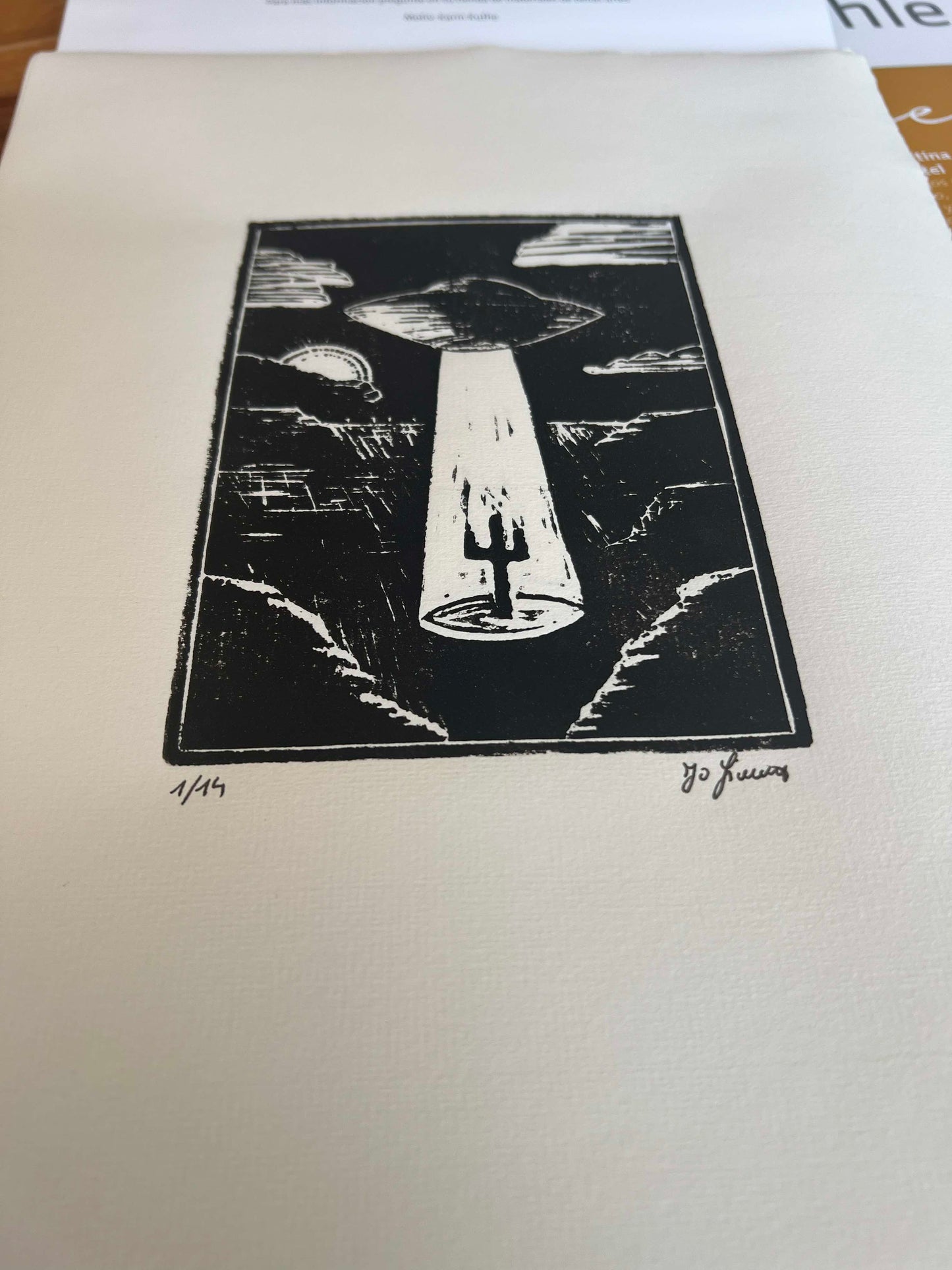 Limited Original Print: "Sonderling"